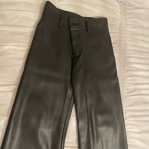 Zara leather pants